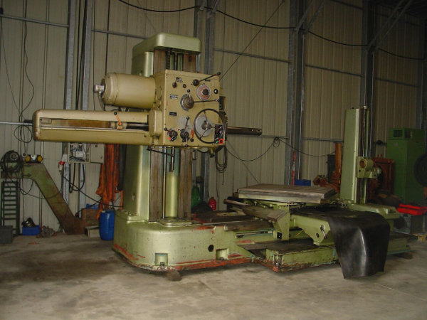 USED TOS HORIZONTAL BORING MACHINE